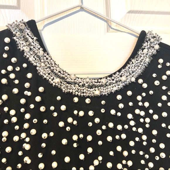 ASOS Pearl Embellished Dress - Picture 7 of 11